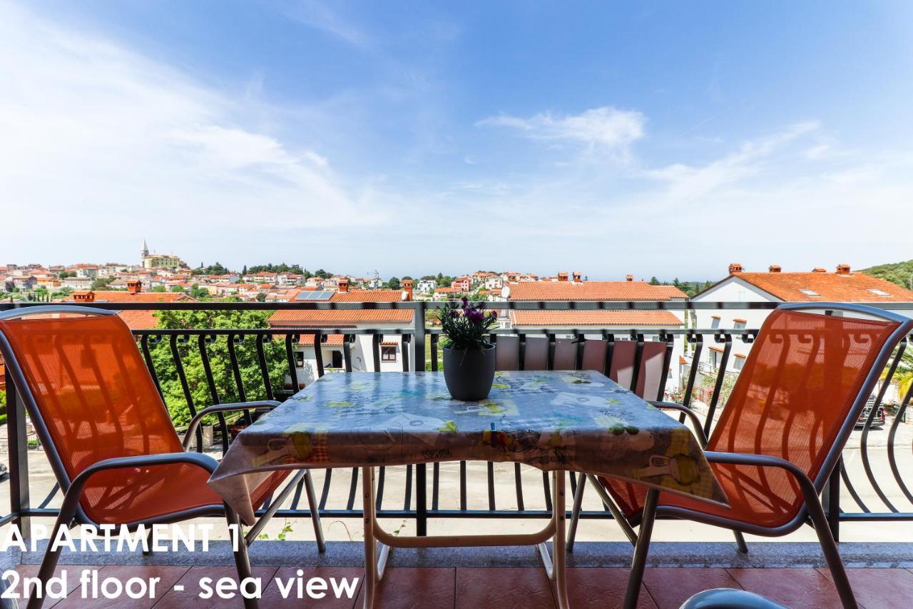 Beautiful Sea View Apartments - Niko Ceko Vrsar Exteriör bild